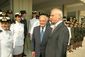 Με τον Πρόεδρο της Δημοκρατίας κ. Κάρολο Παπούλια κατά την ορκωμοσία των αποφοίτων της Σχολής Στρατιωτικής Ιατρικής (ΣΣΑΣ) στη Θεσσαλονίκη.